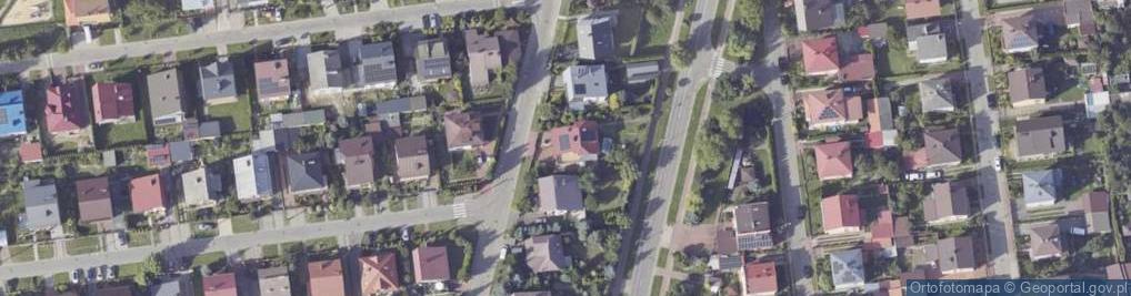 Zdjęcie satelitarne Spacerowa ul.