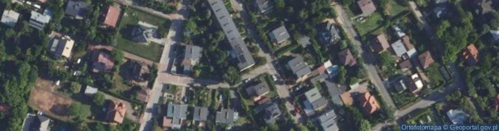 Zdjęcie satelitarne Spacerowa ul.