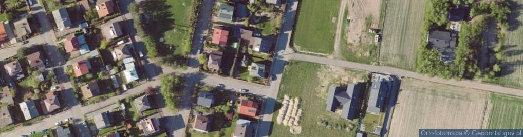Zdjęcie satelitarne Spadochroniarzy ul.