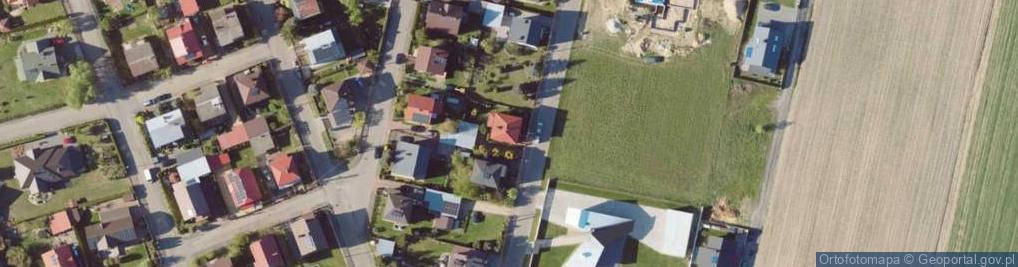 Zdjęcie satelitarne Spadochroniarzy ul.