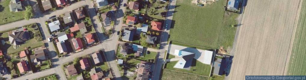 Zdjęcie satelitarne Spadochroniarzy ul.