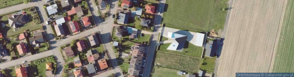 Zdjęcie satelitarne Spadochroniarzy ul.