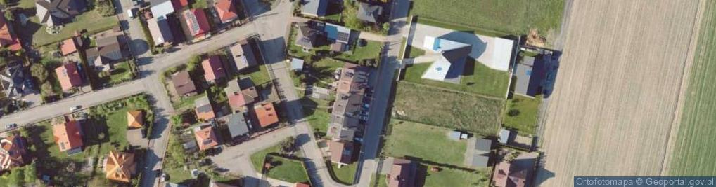 Zdjęcie satelitarne Spadochroniarzy ul.