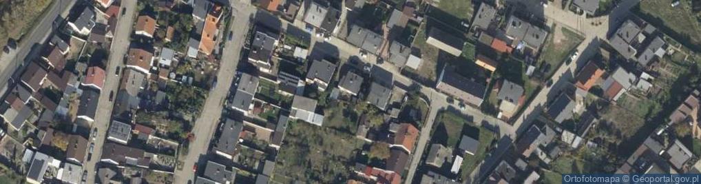 Zdjęcie satelitarne Sprzeczna ul.