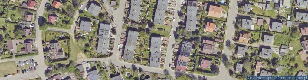 Zdjęcie satelitarne Spokojna ul.