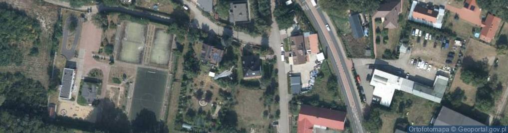 Zdjęcie satelitarne Spacerowa ul.