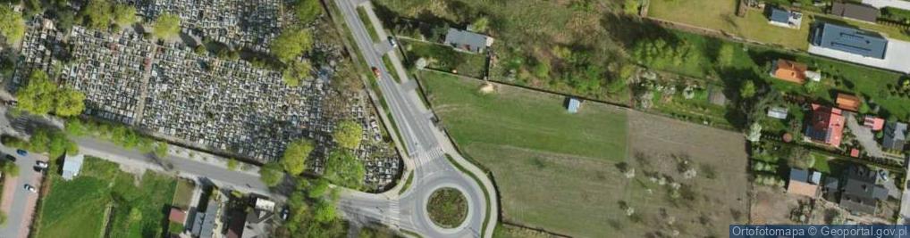 Zdjęcie satelitarne Spacerowa ul.