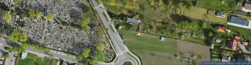 Zdjęcie satelitarne Spacerowa ul.
