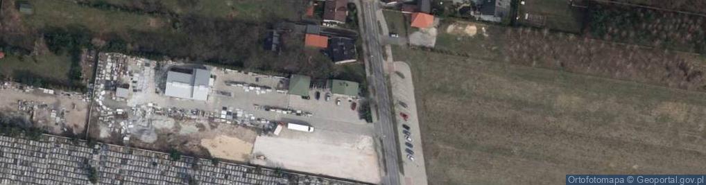 Zdjęcie satelitarne Spacerowa ul.
