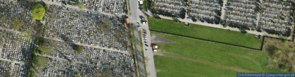 Zdjęcie satelitarne Spacerowa ul.