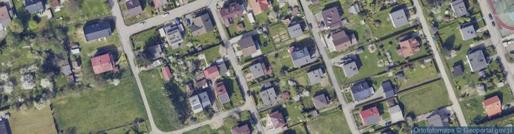 Zdjęcie satelitarne Spacerowa ul.