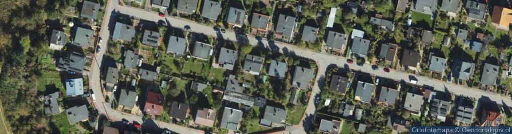 Zdjęcie satelitarne Spacerowa ul.