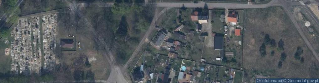 Zdjęcie satelitarne Spacerowa ul.