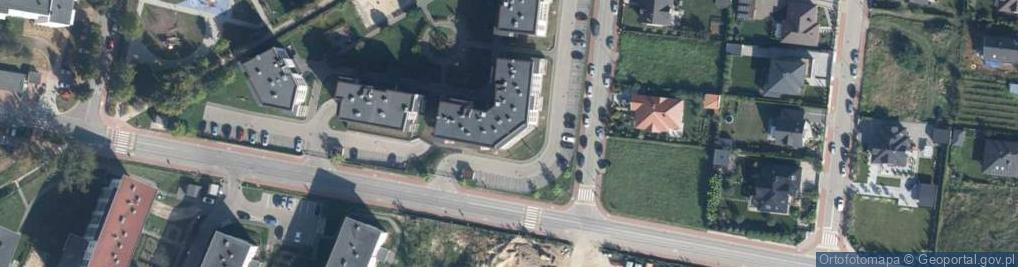 Zdjęcie satelitarne Spacerowa ul.
