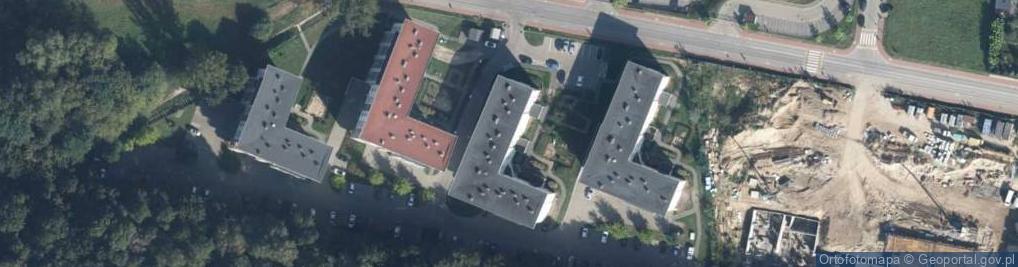 Zdjęcie satelitarne Spacerowa ul.