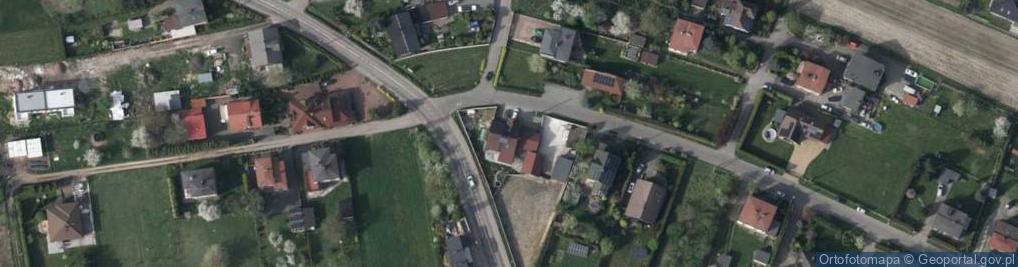 Zdjęcie satelitarne Spacerowa ul.