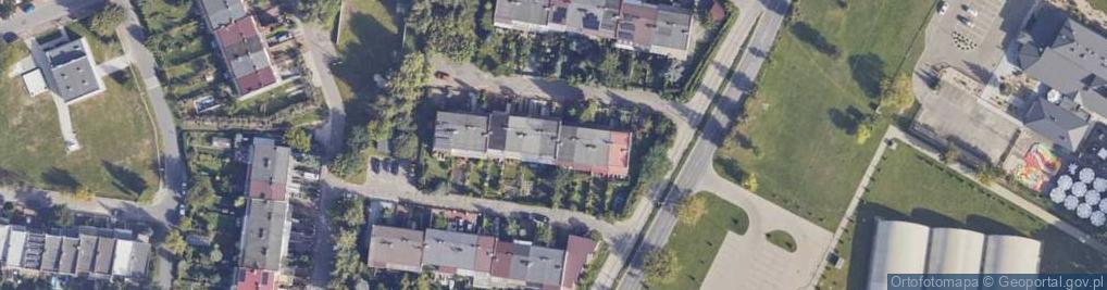Zdjęcie satelitarne Spokojna ul.