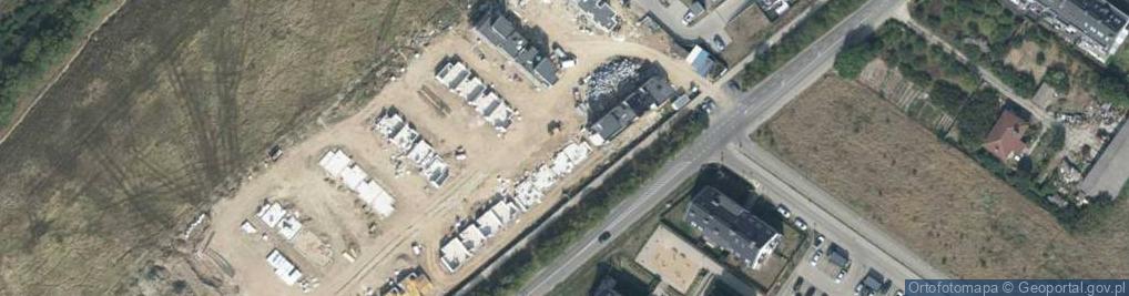 Zdjęcie satelitarne Spacerowa ul.