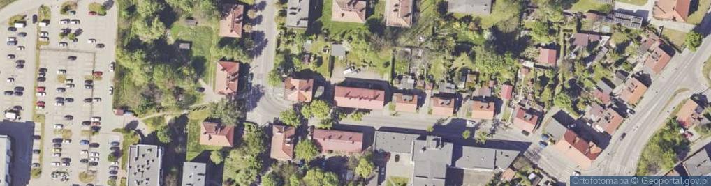 Zdjęcie satelitarne Sprusa Ryszarda ul.
