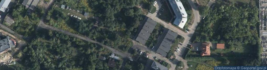 Zdjęcie satelitarne Spokojna ul.