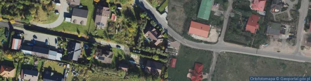 Zdjęcie satelitarne Spacerowa ul.