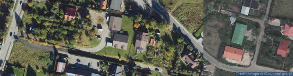 Zdjęcie satelitarne Spacerowa ul.