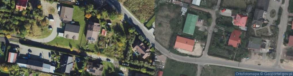 Zdjęcie satelitarne Spacerowa ul.