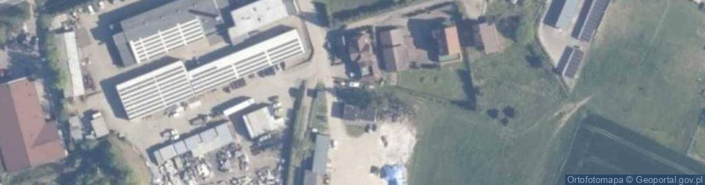 Zdjęcie satelitarne Spacerowa ul.