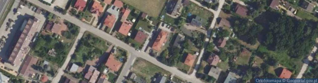 Zdjęcie satelitarne Spacerowa ul.
