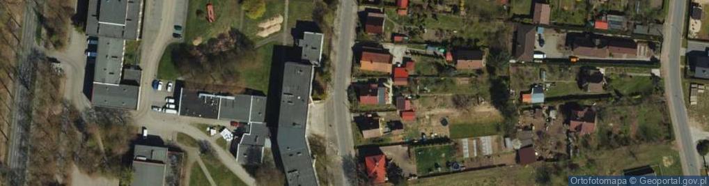 Zdjęcie satelitarne Spacerowa ul.