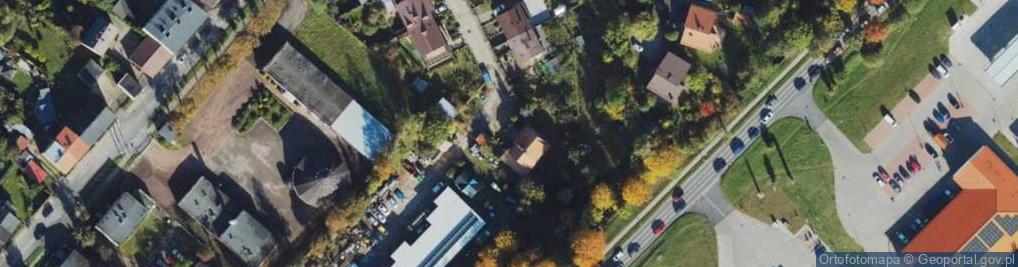 Zdjęcie satelitarne Spokojna ul.