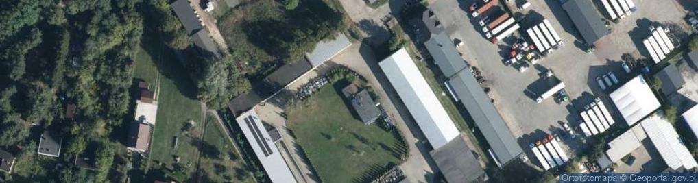 Zdjęcie satelitarne Spartańska ul.