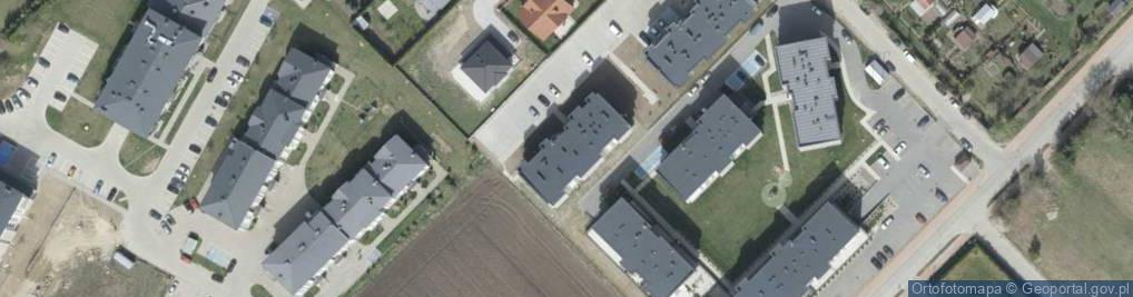 Zdjęcie satelitarne Spacerowa ul.