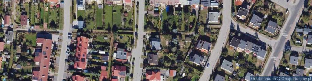 Zdjęcie satelitarne Spokojna ul.