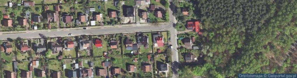 Zdjęcie satelitarne Spadochroniarzy ul.
