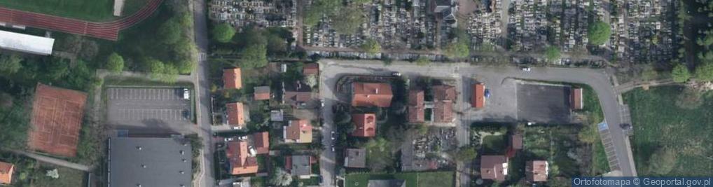 Zdjęcie satelitarne Spokojna ul.