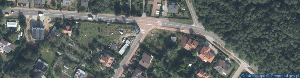 Zdjęcie satelitarne Sprzeczna ul.
