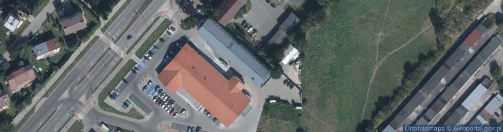 Zdjęcie satelitarne Spadochroniarzy ul.