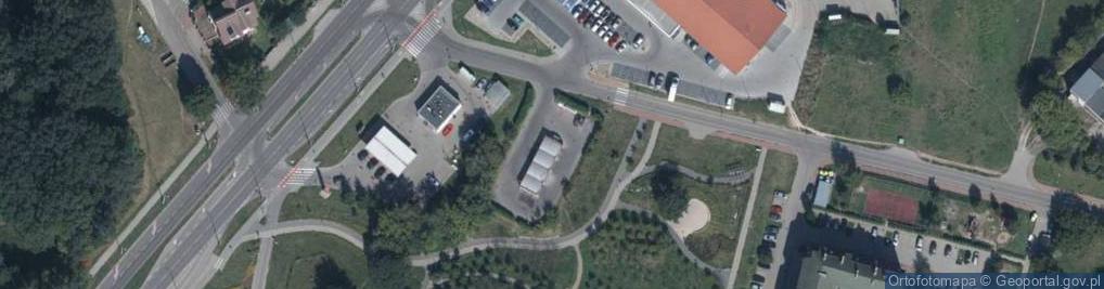 Zdjęcie satelitarne Spadochroniarzy ul.