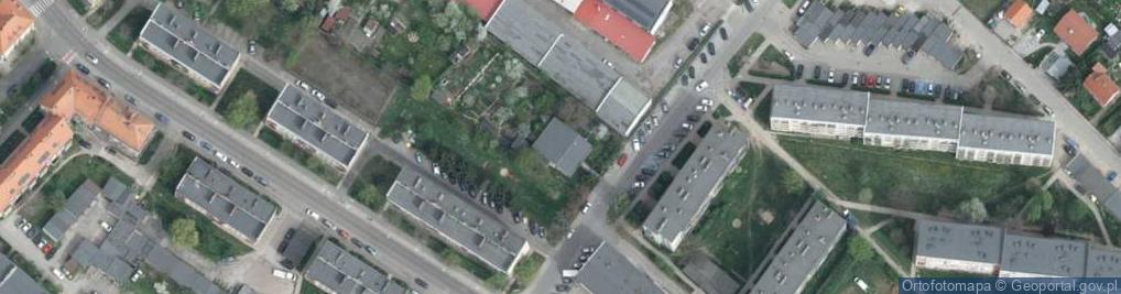 Zdjęcie satelitarne Spokojna ul.