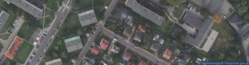 Zdjęcie satelitarne Sprinterska ul.