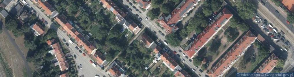 Zdjęcie satelitarne Spółdzielcza ul.