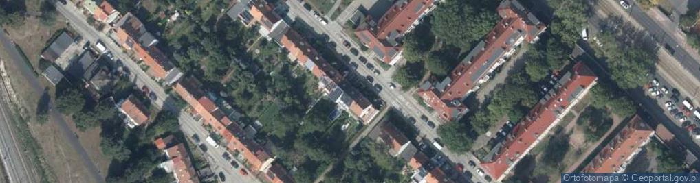 Zdjęcie satelitarne Spółdzielcza ul.