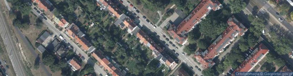 Zdjęcie satelitarne Spółdzielcza ul.