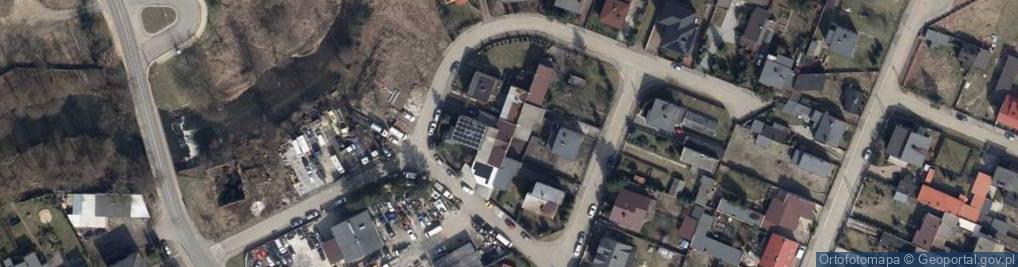Zdjęcie satelitarne Spacerowa ul.