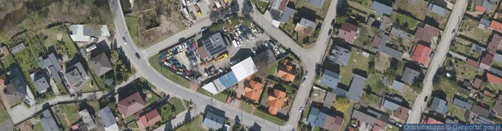 Zdjęcie satelitarne Spacerowa ul.