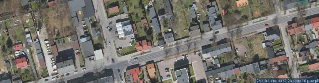 Zdjęcie satelitarne Spalska ul.