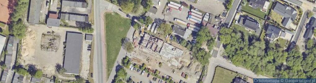 Zdjęcie satelitarne Spacerowa ul.