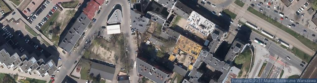 Zdjęcie satelitarne Sprzeczna ul.
