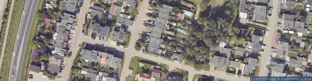 Zdjęcie satelitarne Spacerowa ul.